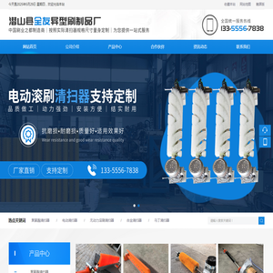 电动滚刷式皮带清扫器