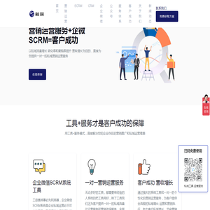 一对一私域营销运营服务+企业微信SCRM私域系统工具保障=客户成功