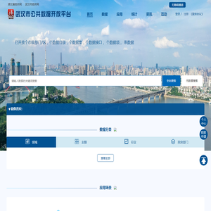 武汉市公共数据开放平台